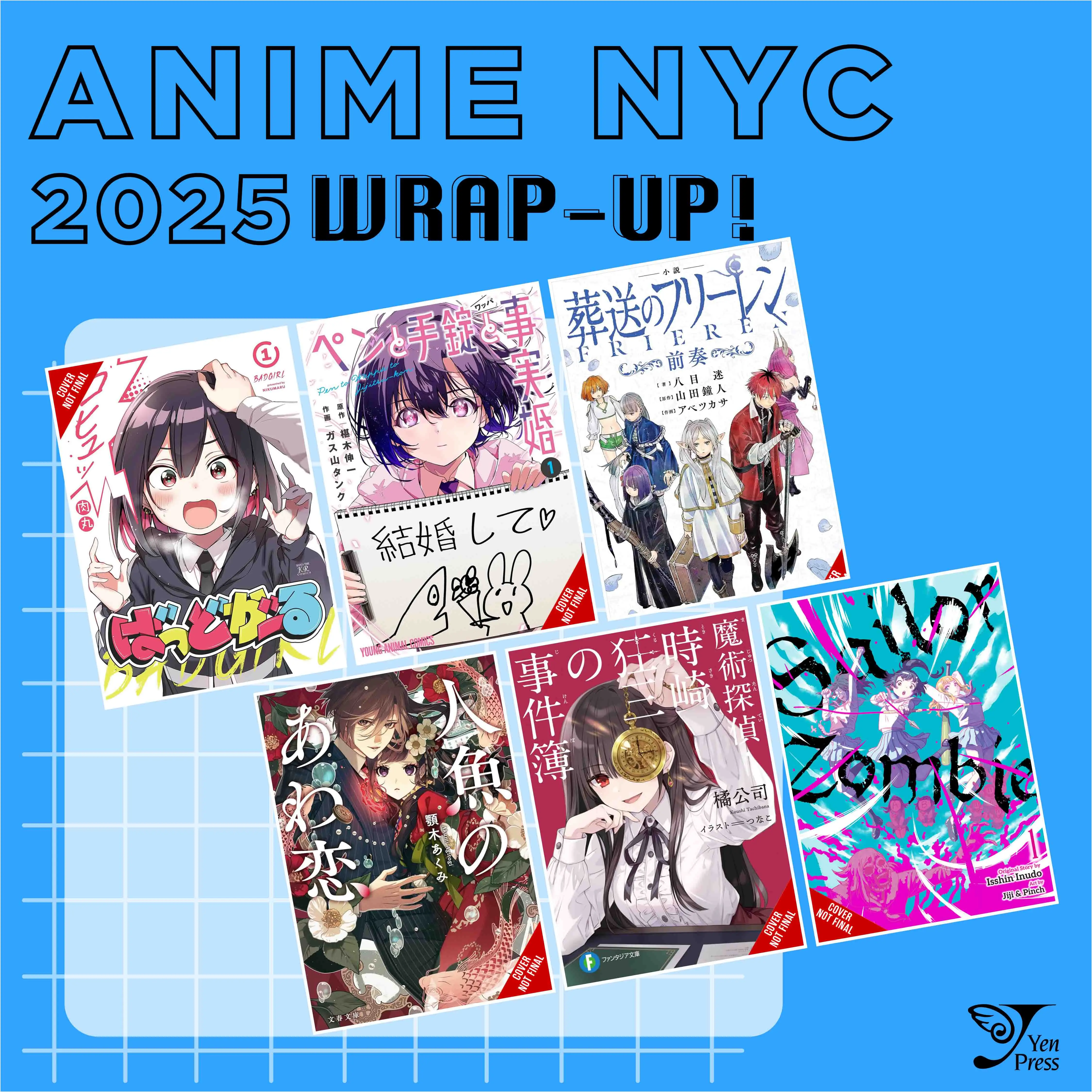 Announcement Recap from Anime NYC 2025