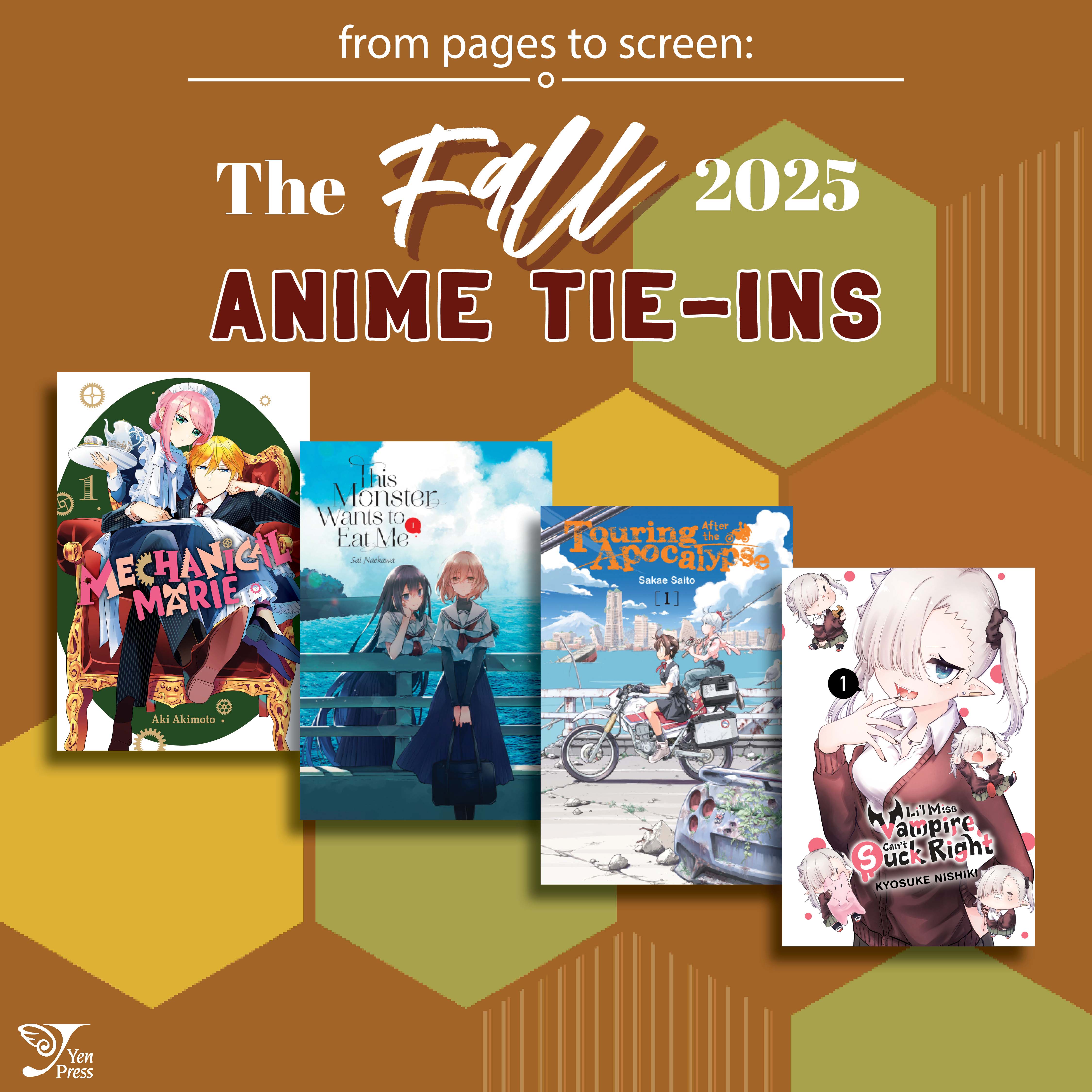 The Cozy Season is Ahead with the Fall 2025 Yen Press Anime Lineup!