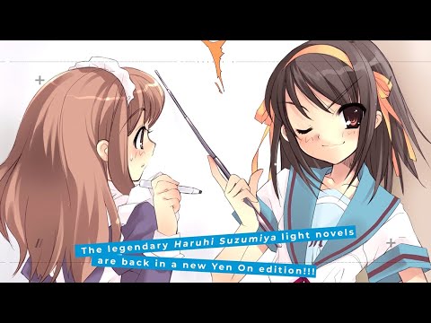 The Haruhi Suzumiya Novels Are Back in Print from Yen On!