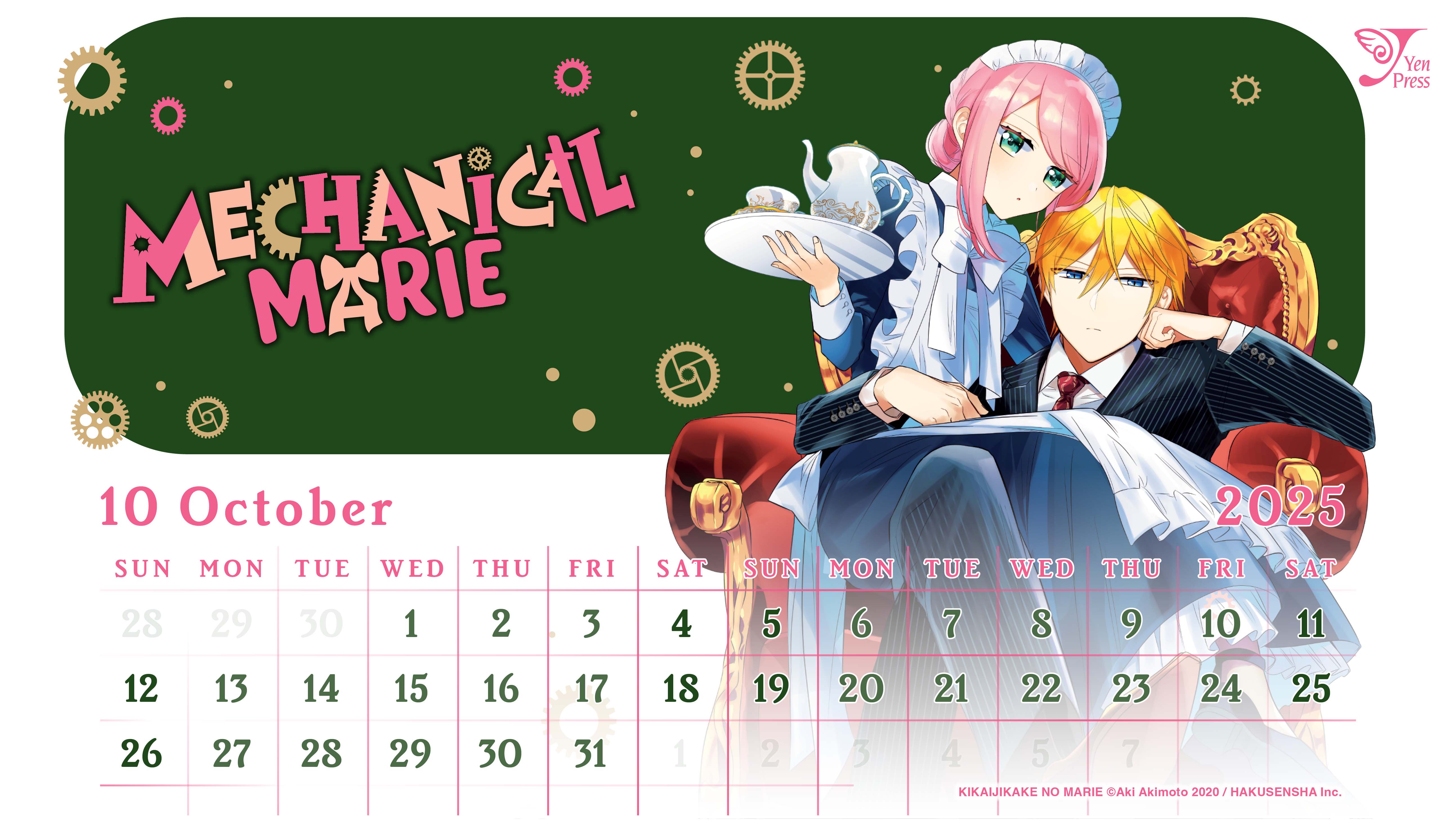 October 2025 Wallpaper Calendars